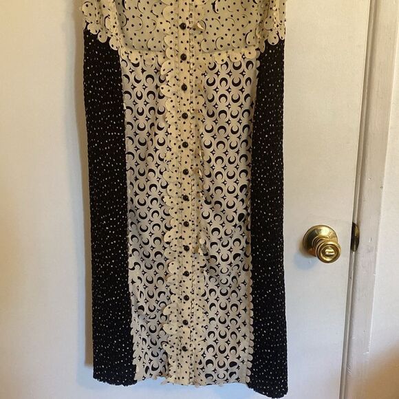 Anthropologie Byron Lars Lasercut Sheath Dress Size 8 - Picture 4 of 10